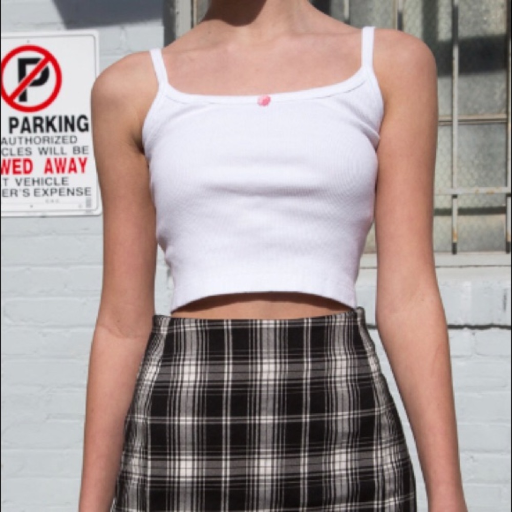 Brandy Melville white tank top!